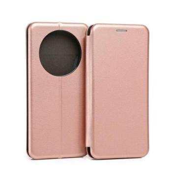 Beline Etui Book Magnetic Honor Magic5 Pro rózsaarany tok kép