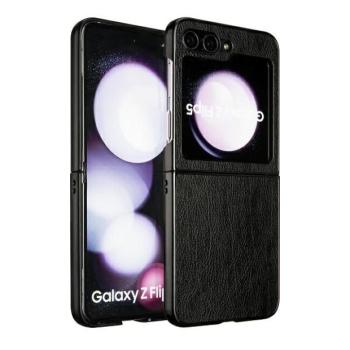 Beline Etui Bőr tok Sam Z Flip5 F731 fekete kép