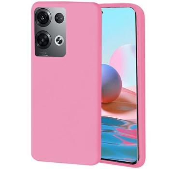 Beline Etui Candy Oppo Reno 8 Pro világos rózsaszínű tok kép