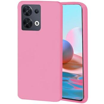 Beline Etui Candy Oppo Reno 8 világos rózsaszínű tok kép