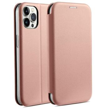 Beline Etui mágneses könyvtok iPhone 15 Pro Max 6,7&quot; rózsaarany kép