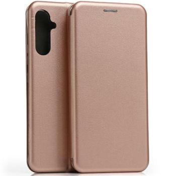 Beline Etui mágneses könyvtok Samsung A34 5G A346 rózsaarany kép
