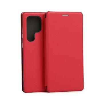 Beline Etui mágneses könyvtok Samsung S24 Ultra S928 piros kép