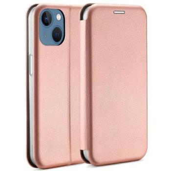 Beline Etui mágneses könyvtoktok iPhone 14 6.1&quot; rózsaarany kép