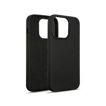Beline Etui Szilikon iPhone 15 Pro 6,1&quot; fekete tok kép