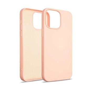 Beline Etui Szilikon iPhone 15 Pro Max 6,7&quot; rózsaarany tok kép