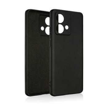 Beline Etui Szilikon Motorola Moto Edge 40 Neo fekete tok kép
