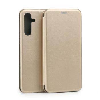 Beline mágneses könyvtok Samsung Galaxy M55 - arany kép