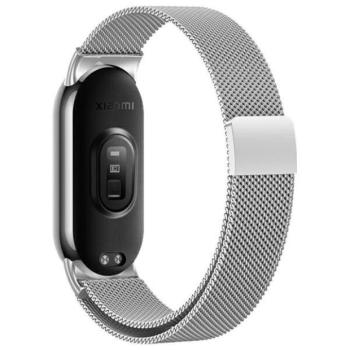 Beline Magnetic szíj Xiaomi Mi Band 9/8 - ezüst színű kép
