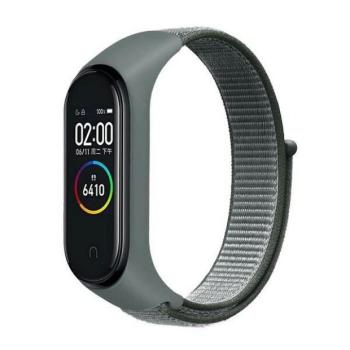 Beline NylonLoop csereszíj Xiaomi Mi Band 7/6/5/4/3 - szürke kép
