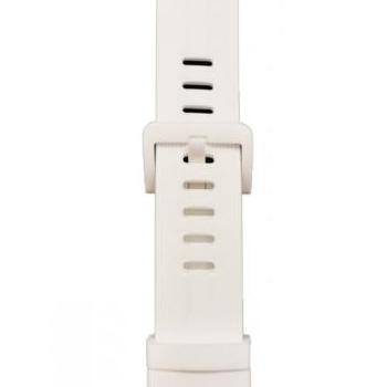 Beline okosóra szíj, Apple Watch 4/5/6/7/SE fehér, szilikon, 42/44/45mm kép