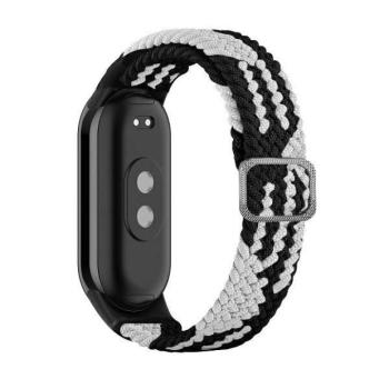 Beline óraszíj Mi Band 8 Textil ekete/fehér kép