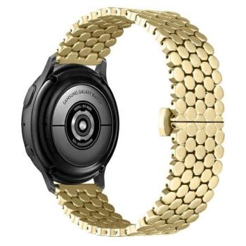 Beline óraszíj Watch 20mm fém méhsejtes arany kép