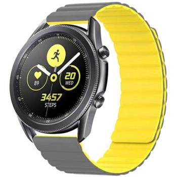Beline óraszíj Watch 20mm Mágneses szürke/sárga kép