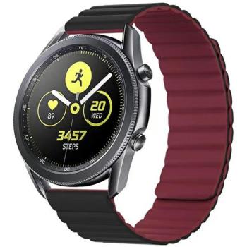 Beline óraszíj Watch 20mm Magnetic fekete/vörös kép