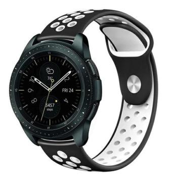 Beline óraszíj Watch 20mm Sport Szilikon szilikon fekete/fehér doboz kép