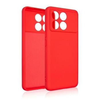 Beline Silicone tok Xiaomi Poco F6 Pro - piros kép