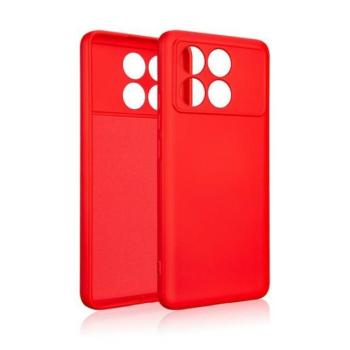 Beline Silicone tok Xiaomi Poco X6 Pro - piros kép