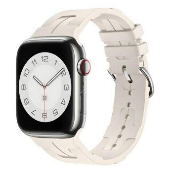 Beline Silicone Ultra szíj Apple Watch 42/44/45/49mm - bézs kép