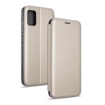 Beline Tok mágneses könyvtok Samsung A02s A025 arany tok kép