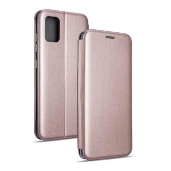Beline Tok mágneses könyvtok Samsung A20s A207 rózsaarany tok kép