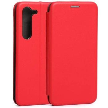 Beline Tok mágneses könyvtok Samsung S23 Plus S916 piros kép