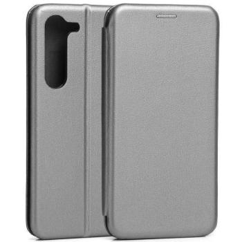 Beline Tok mágneses könyvtok Samsung S23 S911 acélszürke tok kép