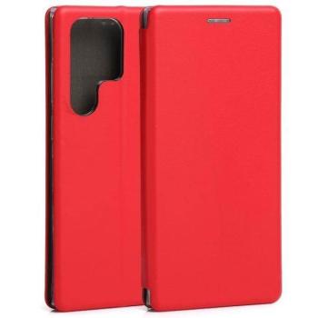 Beline Tok mágneses könyvtok Samsung S23 Ultra S918 piros kép