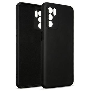 Beline Tok szilikon Oppo A16/A16s/A16K szilikon fekete tok kép