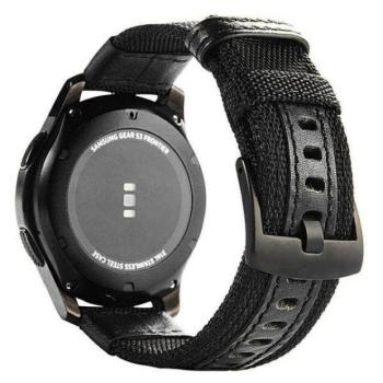 Beline Weekender csereszíj univerzális (20mm) - fekete kép
