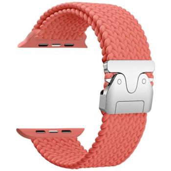Beline Woven Nylon Parachute Strap szíj Apple Watch 42/44/45/49mm-es Rózsaszín piros kép