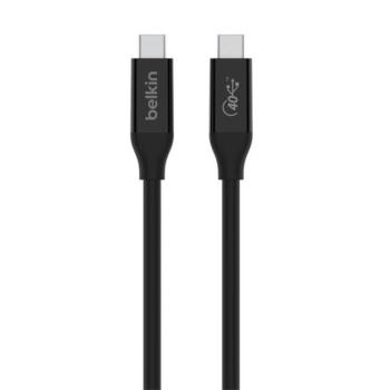 Belkin Connect USB-C / USB-C töltő- és adatkábel 0,8m, fekete kép
