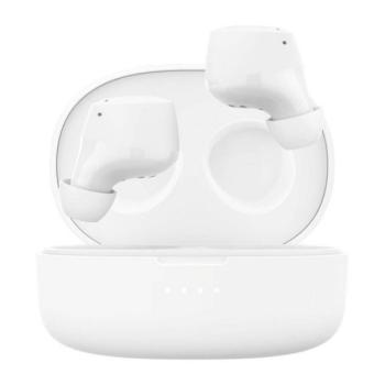 BELKIN SOUNDFORM BOLT bluetooth fülhallgató SZTEREO (v5.2, TWS, mikrofon, IPX4 cseppálló + töltőtok) FEHÉR kép