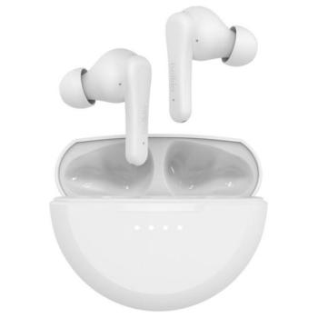 BELKIN SOUNDFORM RHYTHM bluetooth fülhallgató SZTEREO (v5.3, TWS, mikrofon, zajszűrő, IPX5 + töltőtok) FEHÉR kép