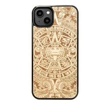 Bewood Aztec Calendar Aniegre tok iPhone 15 Plus - barna kép