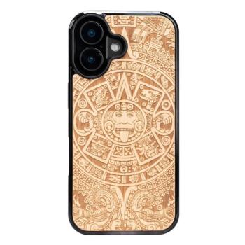 Bewood Aztec Calendar Aniegre tok iPhone 16 - barna kép