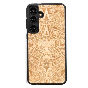 Bewood Aztec Calendar Aniegre tok Samsung Galaxy S24 Plus - barna kép