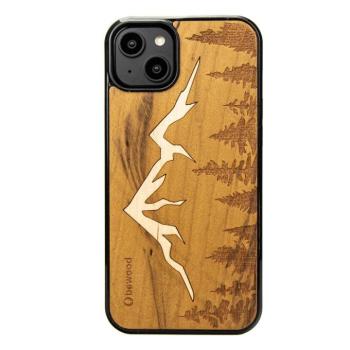Bewood Mountains Imbuia tok iPhone 15 Plus - barna kép