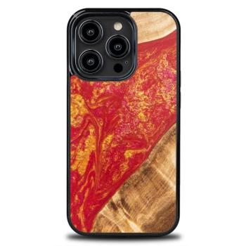 Bewood Neons Paris tok iPhone 15 Pro - barna-piros kép