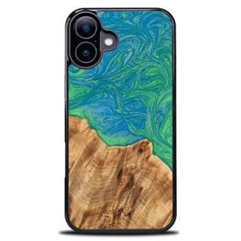Bewood Neons Tokyo tok iPhone 16 Plus - barna-kék kép