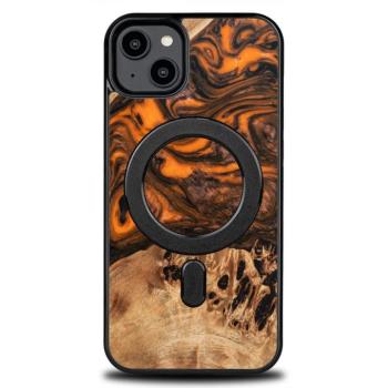 Bewood Orange MagSafe-kompatibilis tok iPhone 15 Plus - barna-narancssárga kép