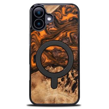 Bewood Orange MagSafe-kompatibilis tok iPhone 16 Plus - barna-narancssárga kép