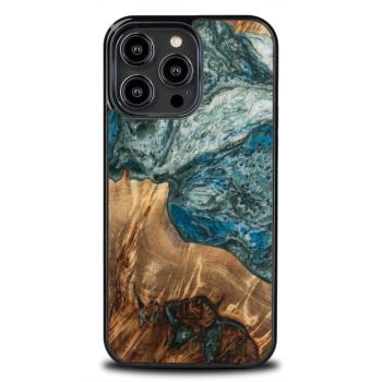 Bewood Planets Earth tok iPhone 15 Pro Max - barna-kék kép