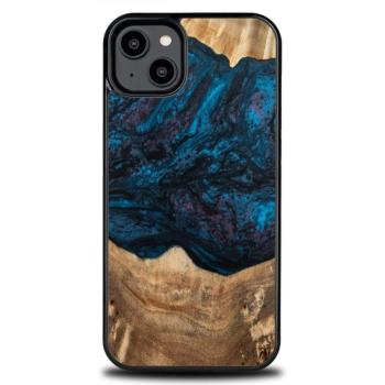 Bewood Planets Neptune tok iPhone 15 Plus - barna-kék kép