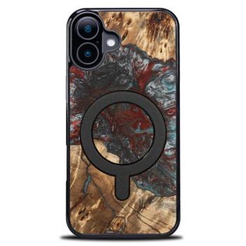 Bewood Planets Pluto MagSafe-kompatibilis tok iPhone 16 Plus - barna-szürke kép