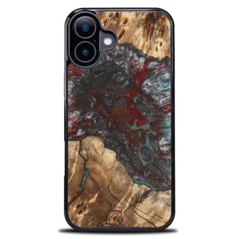 Bewood Planets Pluto tok iPhone 16 Plus - barna-szürke kép
