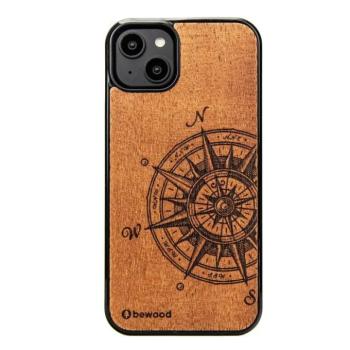 Bewood Traveler Merbau tok iPhone 15 Plus - világosbarna kép