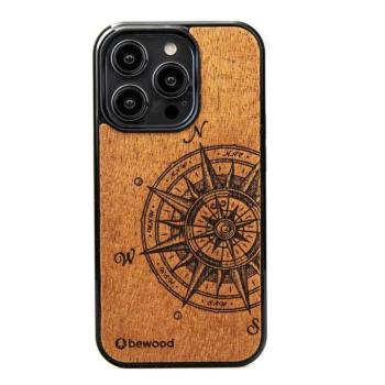 Bewood Traveler Merbau tok iPhone 15 Pro - világosbarna kép
