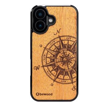 Bewood Traveler Merbau tok iPhone 16 - barna kép