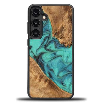 Bewood Turquoise tok Samsung Galaxy S24 Plus - barna-kék kép
